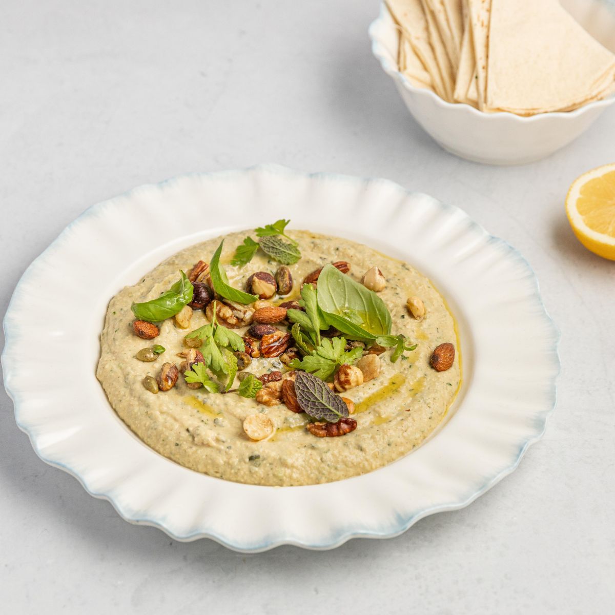 Herby Roasted Zucchini Dip