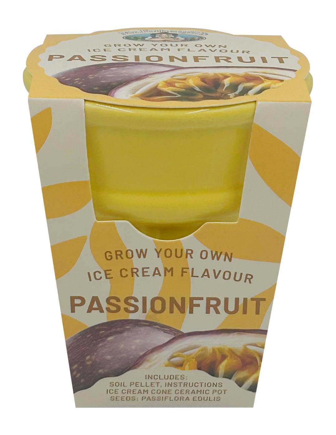 Passionfruit Ice Cream Flavour Grow Kit