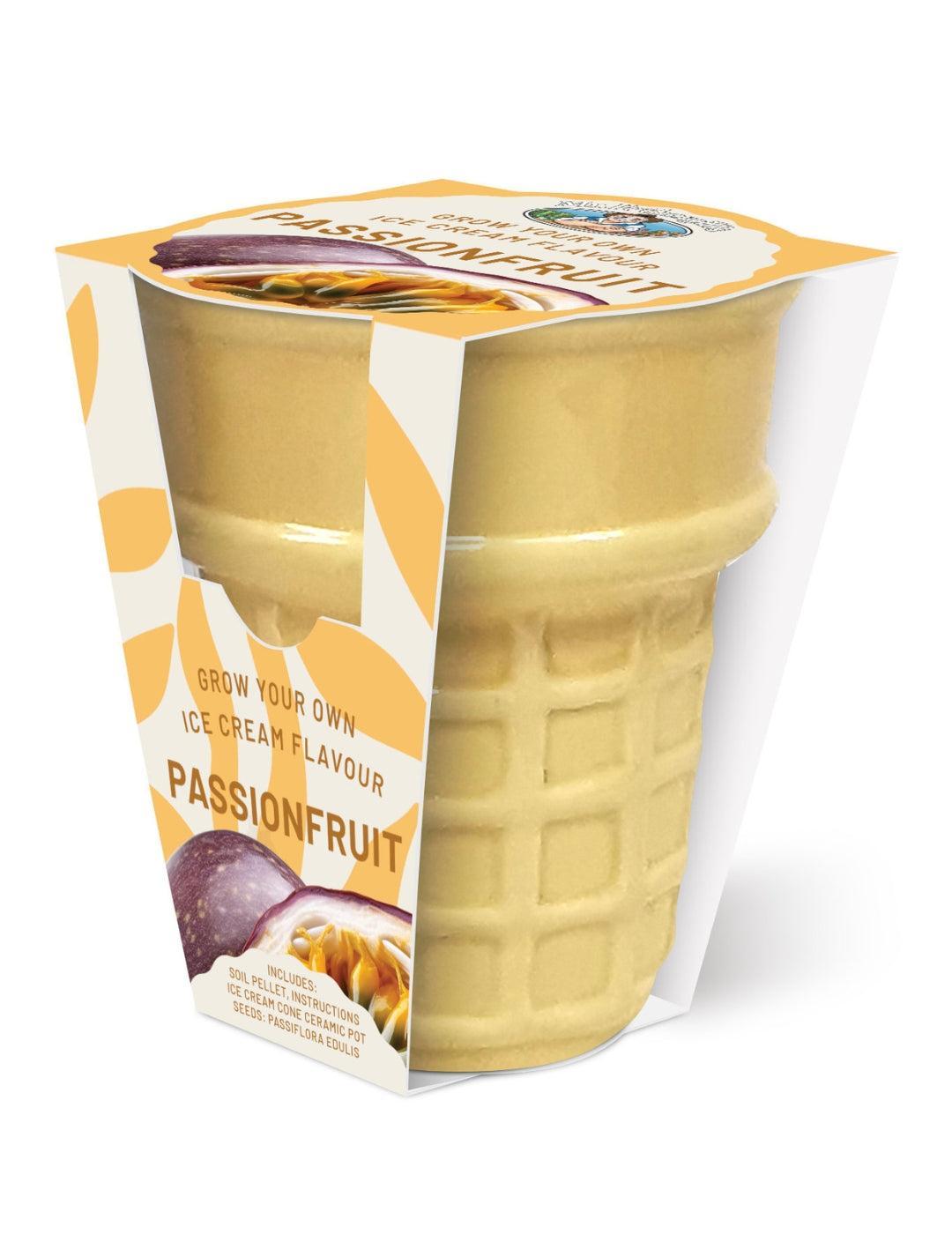Passionfruit Ice Cream Flavour Grow Kit