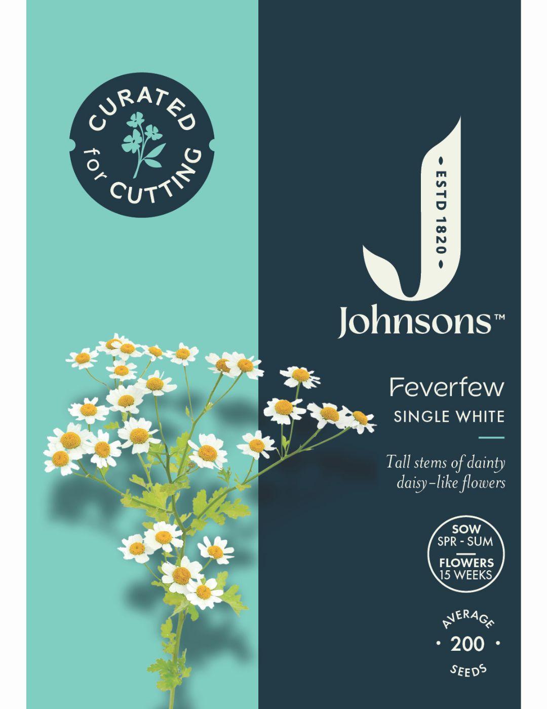 Feverfew Single White Seeds