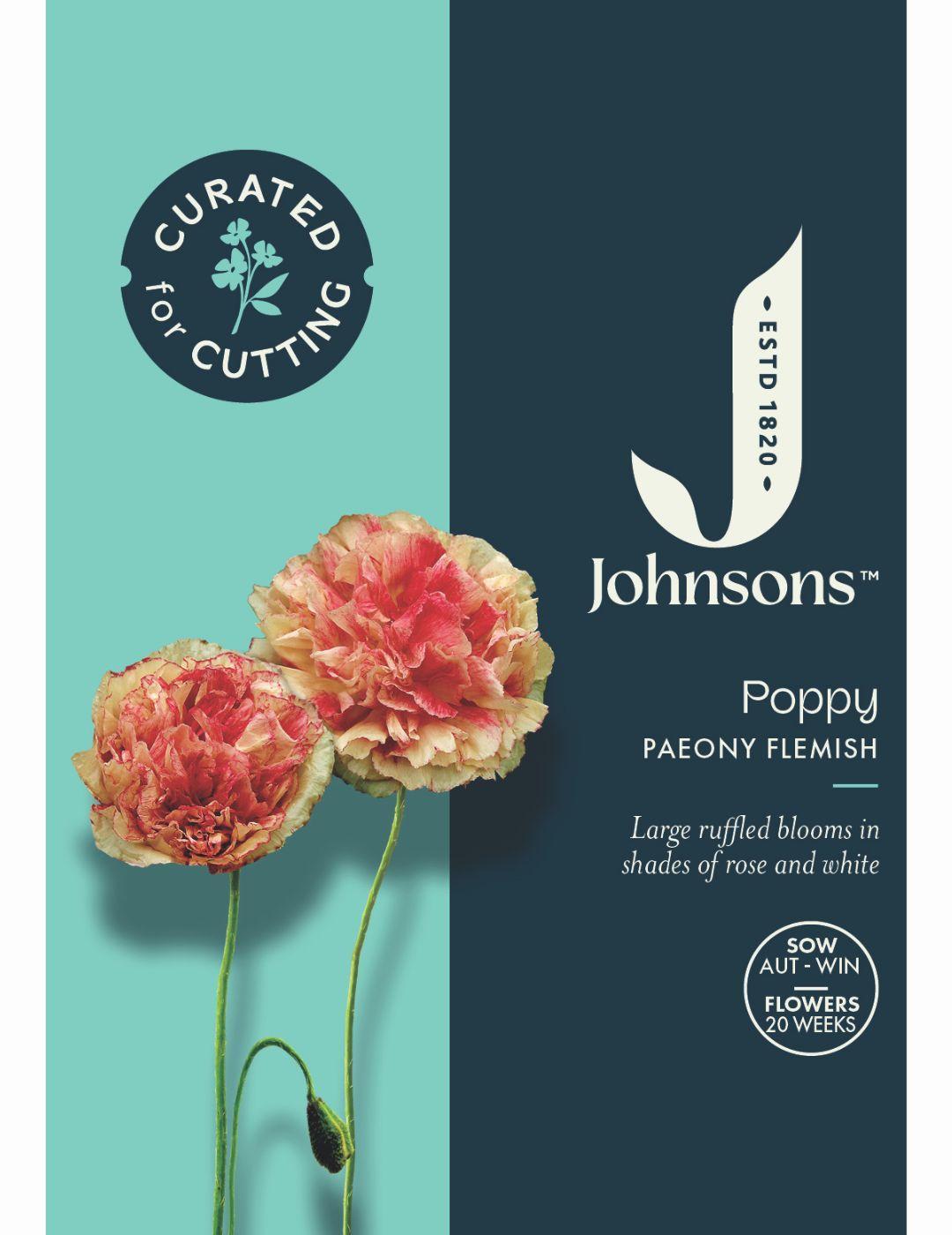 Poppy Paeony Flemish Seeds