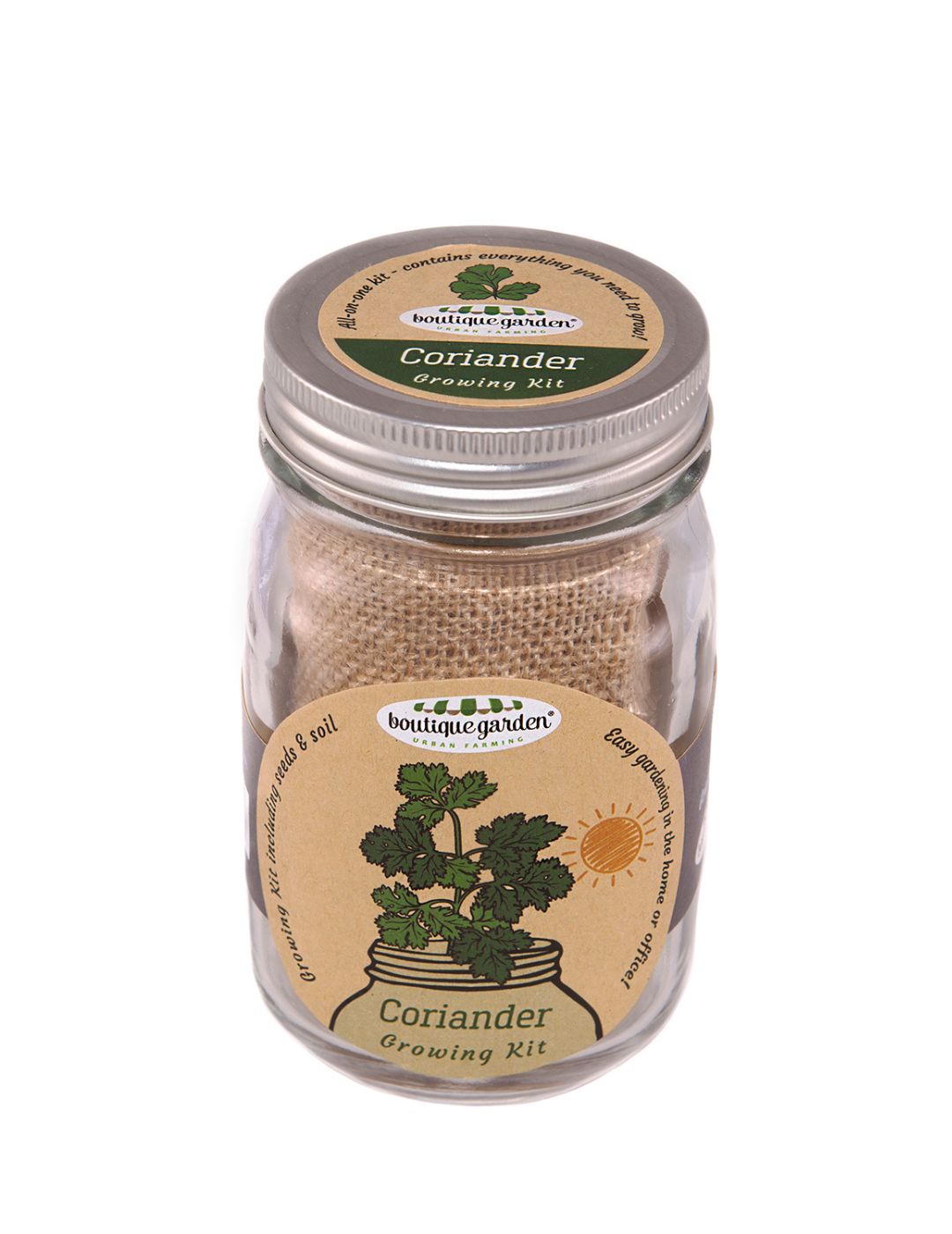 Mason Jar Grow Kits - Coriander