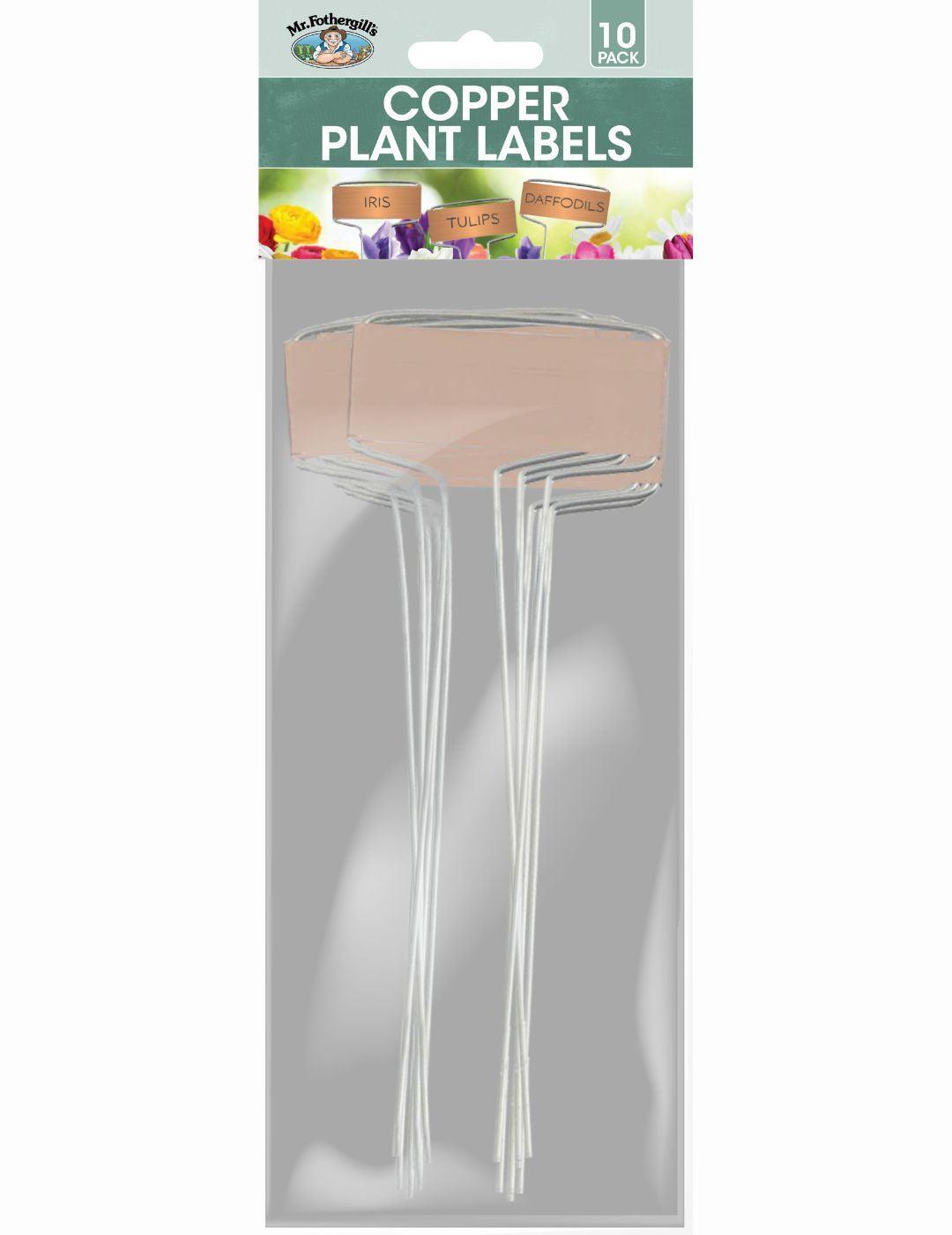 Copper Plant Labels - 10 Pack