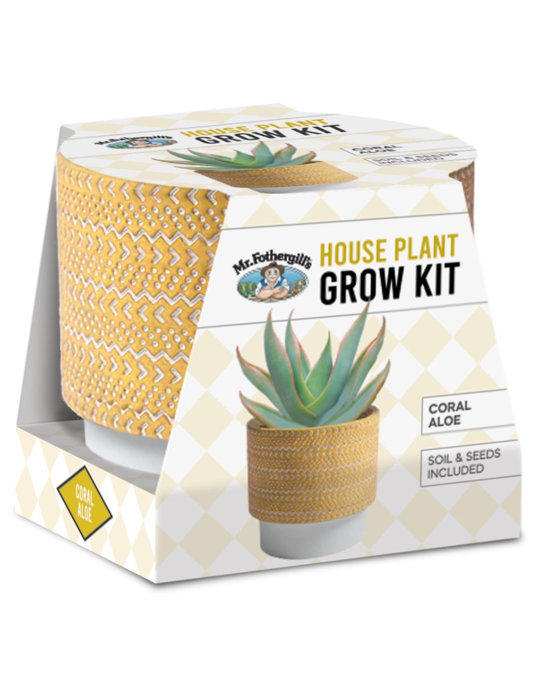 House Plant Grow Kit Coral Aloe