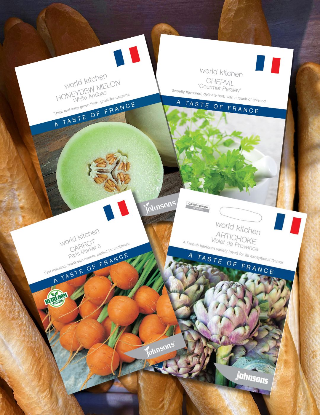 Flavours of France Seed Bundle