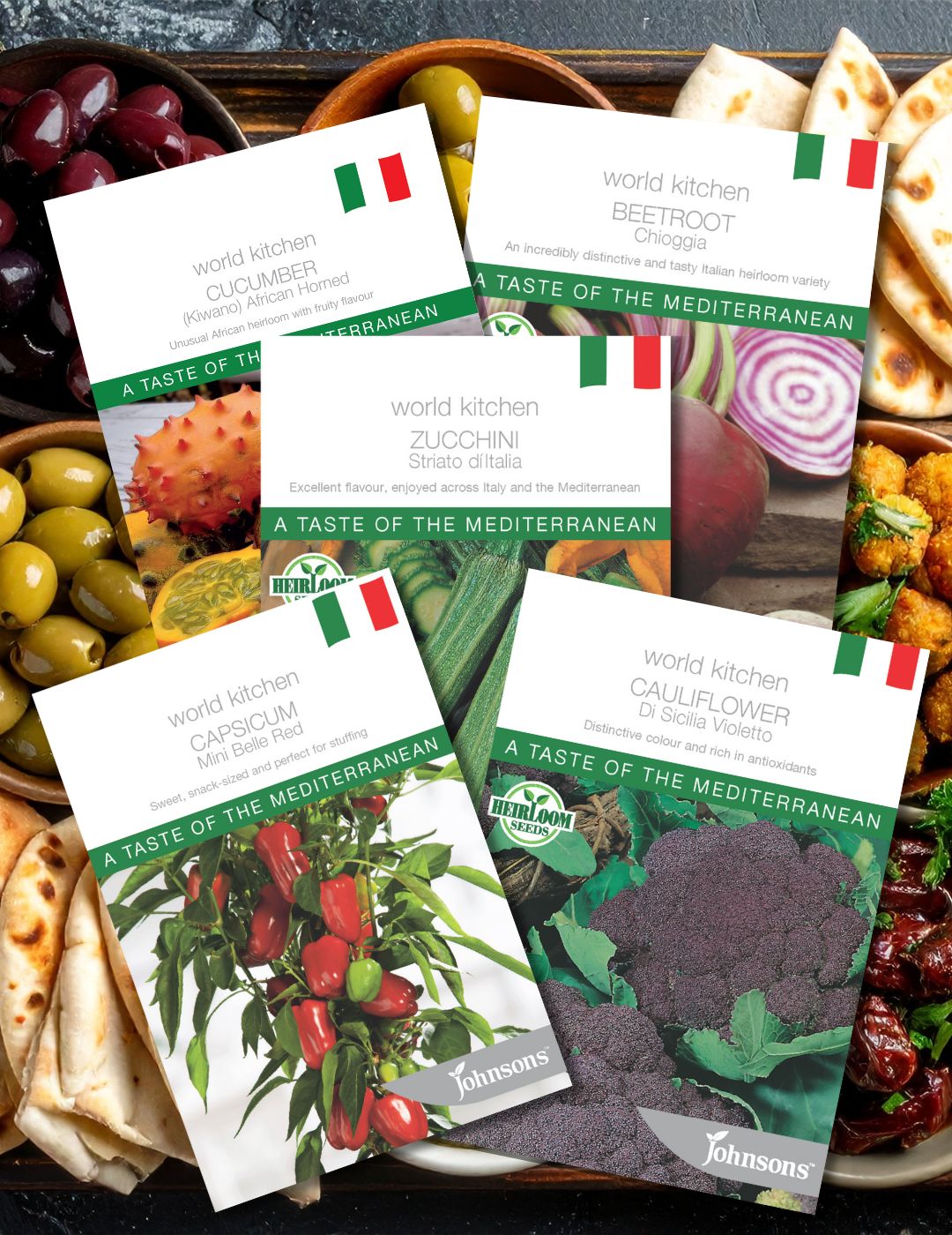 Mediterranean Market Seed Bundle