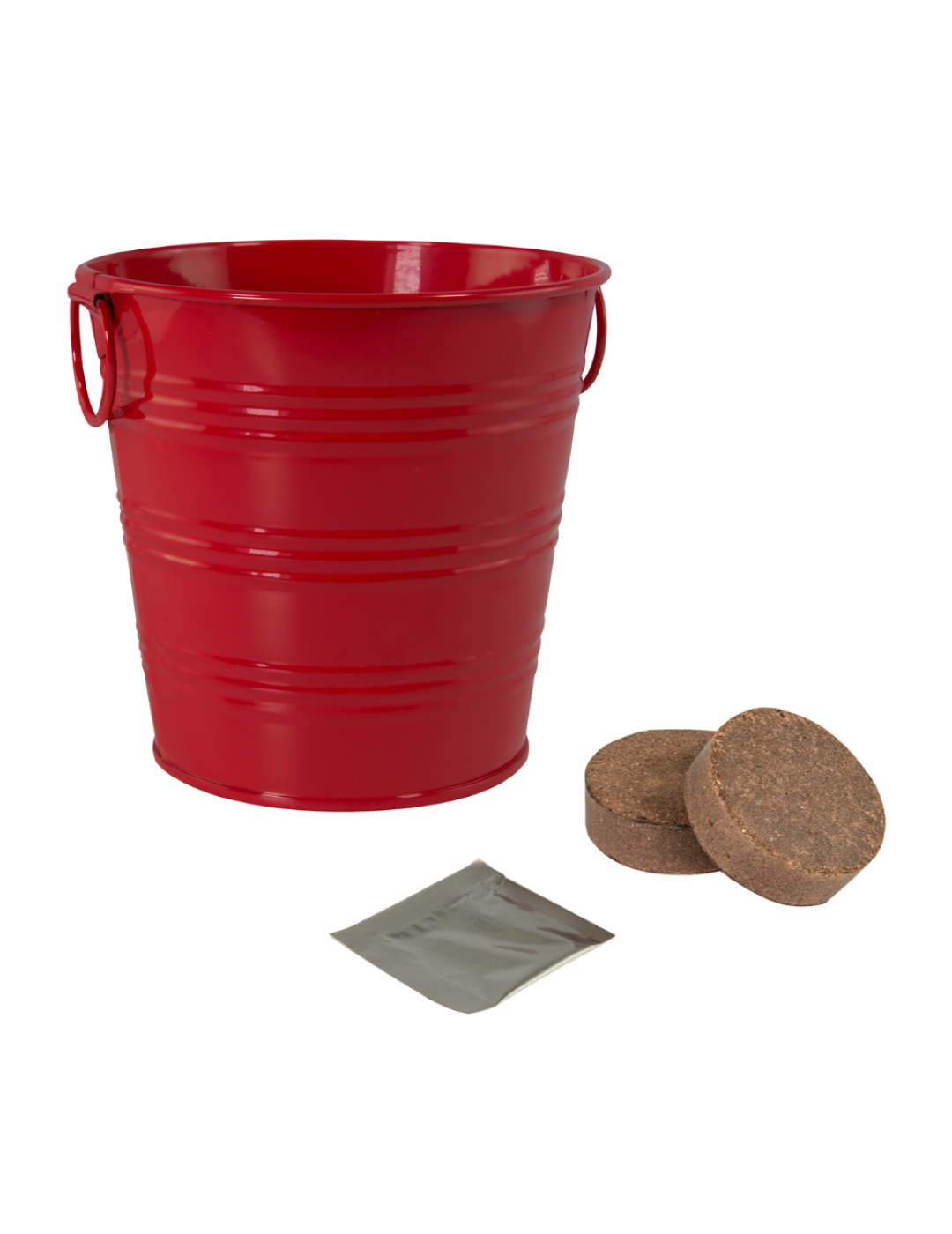 Christmas Tree - Round Grow Kit Tin (Limited Edition Red)