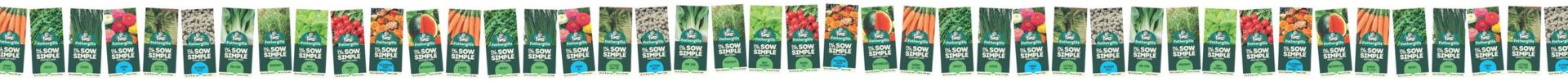 A range of Oh Sow Simple seed packs from Mr Fothergill's.