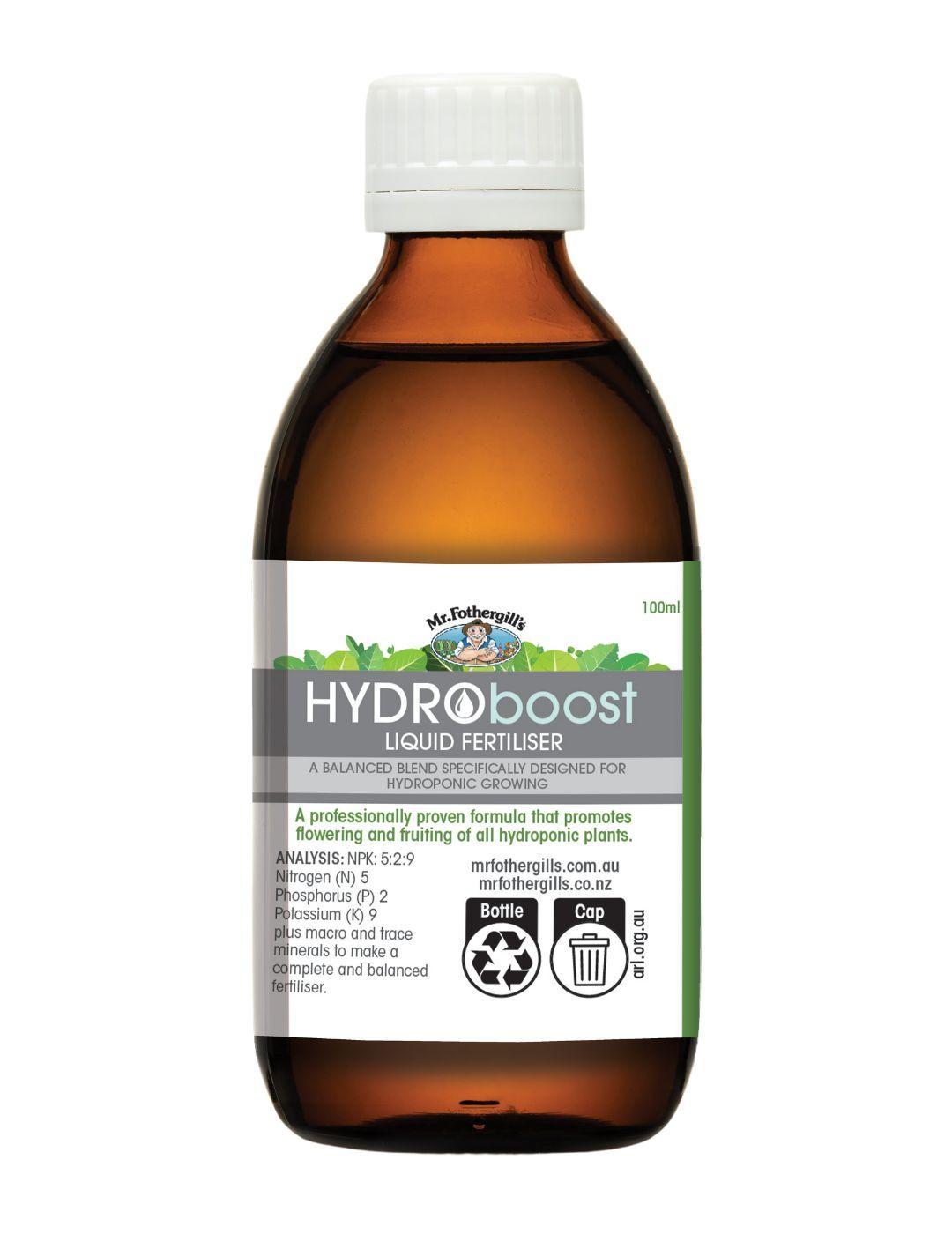 HydroBoost Hydroponic Liquid Fertiliser 100ml