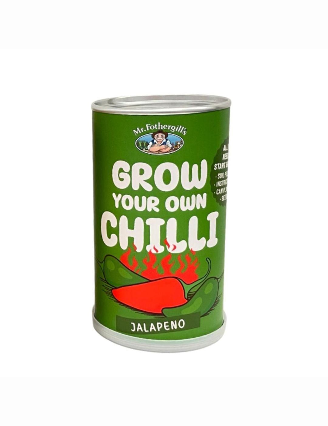 Chilli Can Grow Your Own Kit - Jalapeno
