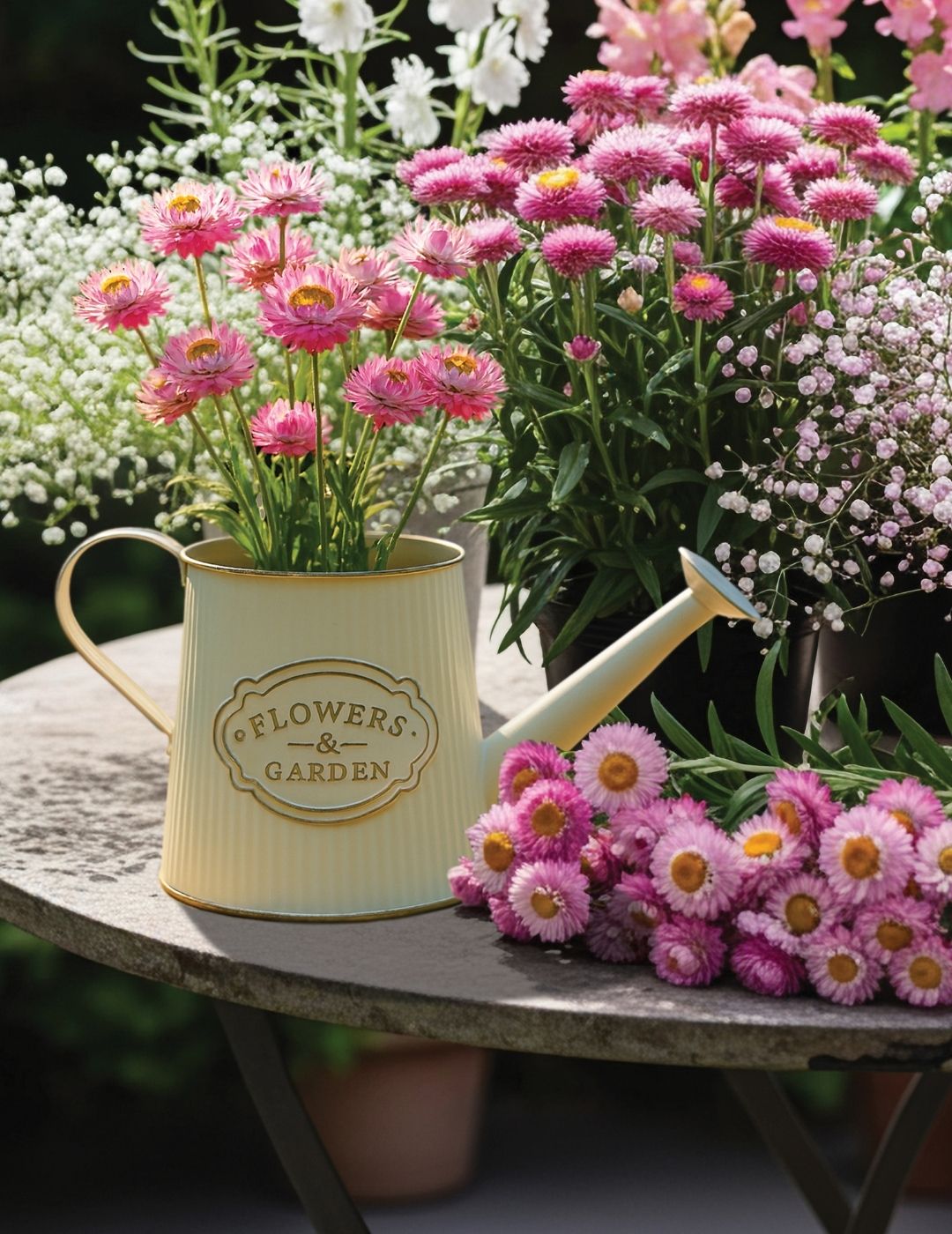 Watering Can Grow Kit - Everlasting Daisies