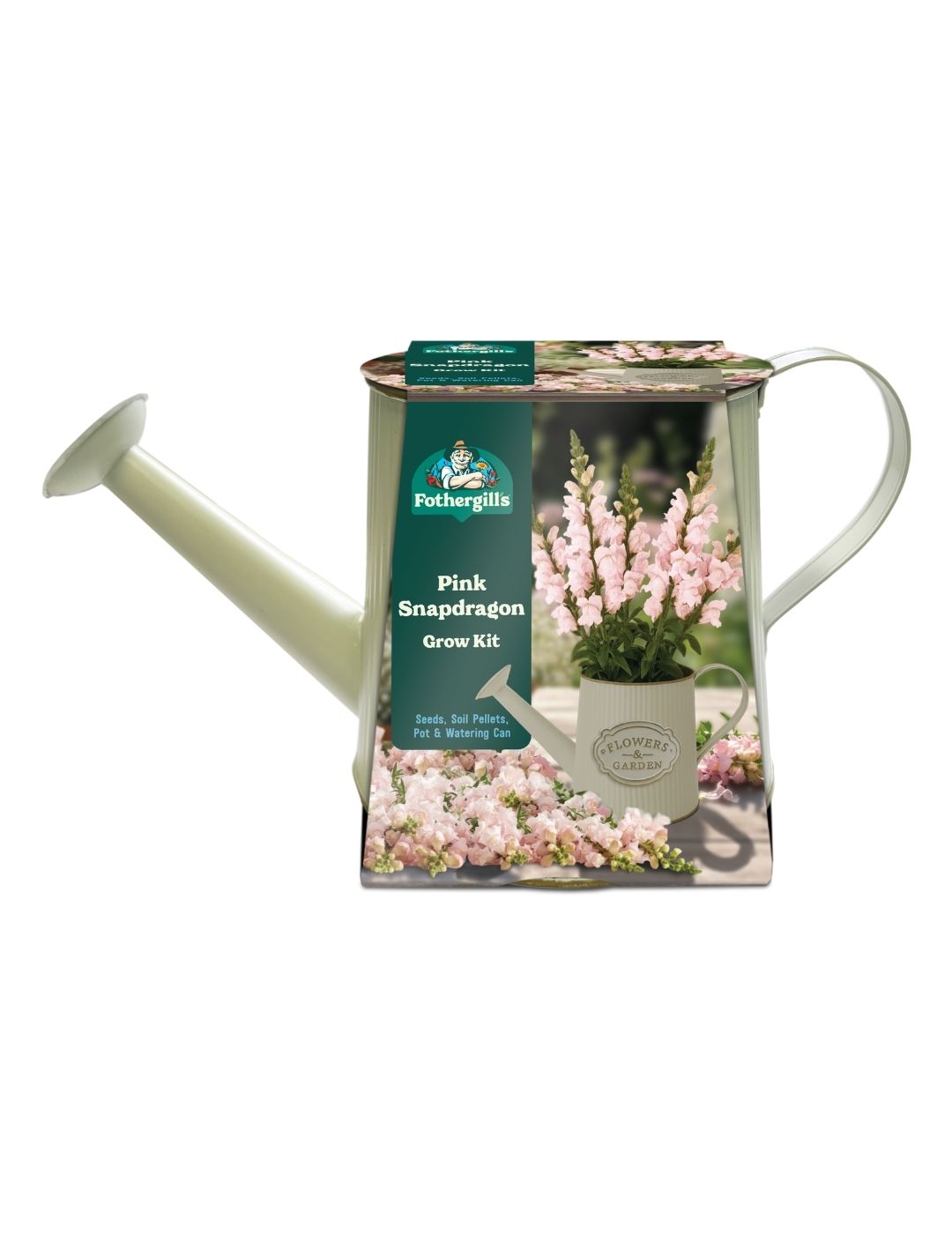 Watering Can Grow Kit - Snapdragon Pink