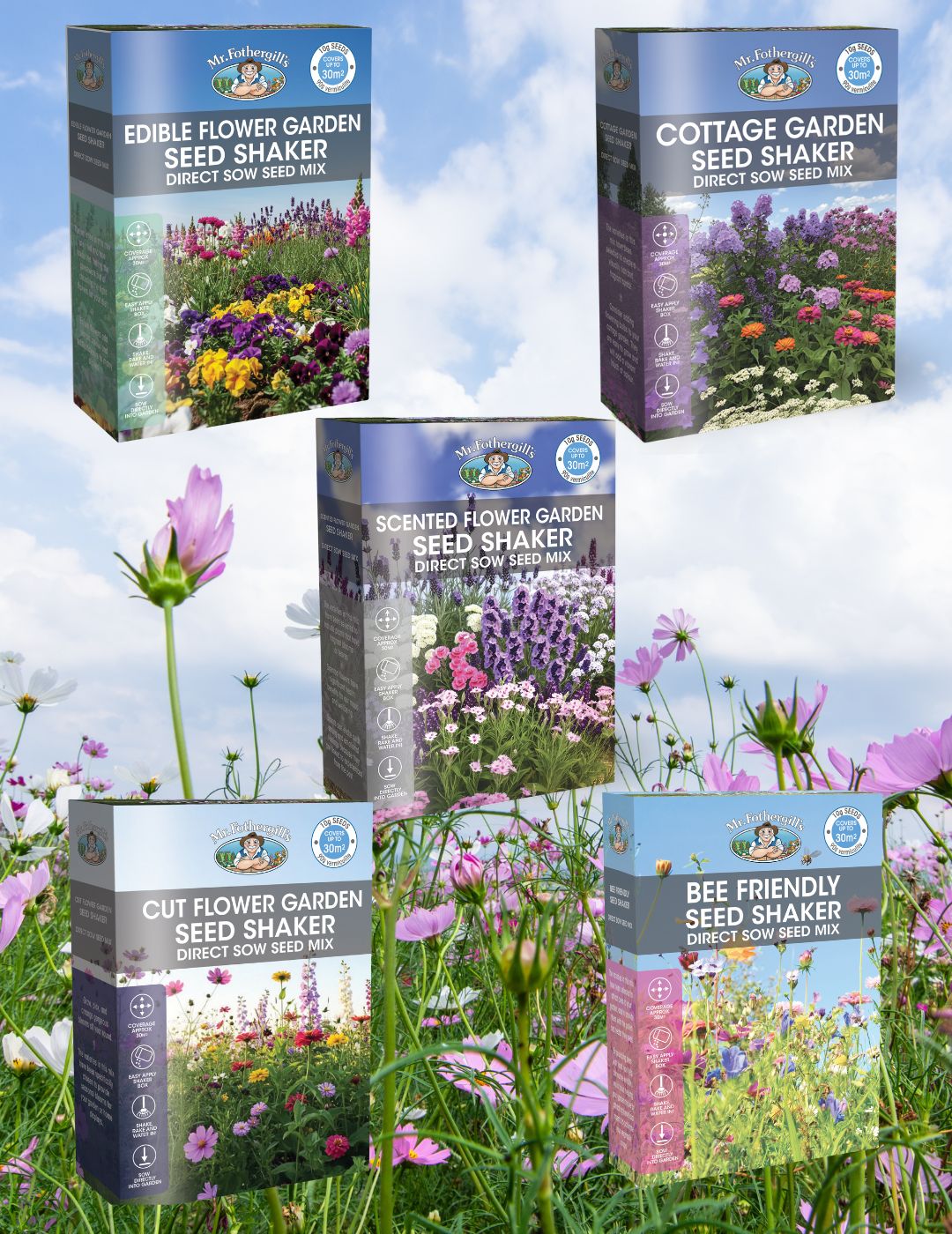 5 Senses Seed Shaker Bundle