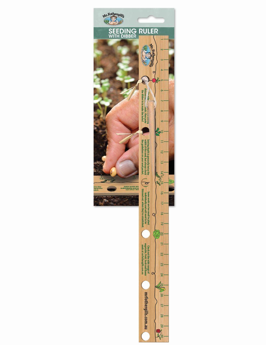 Seeding Ruler With Dibber