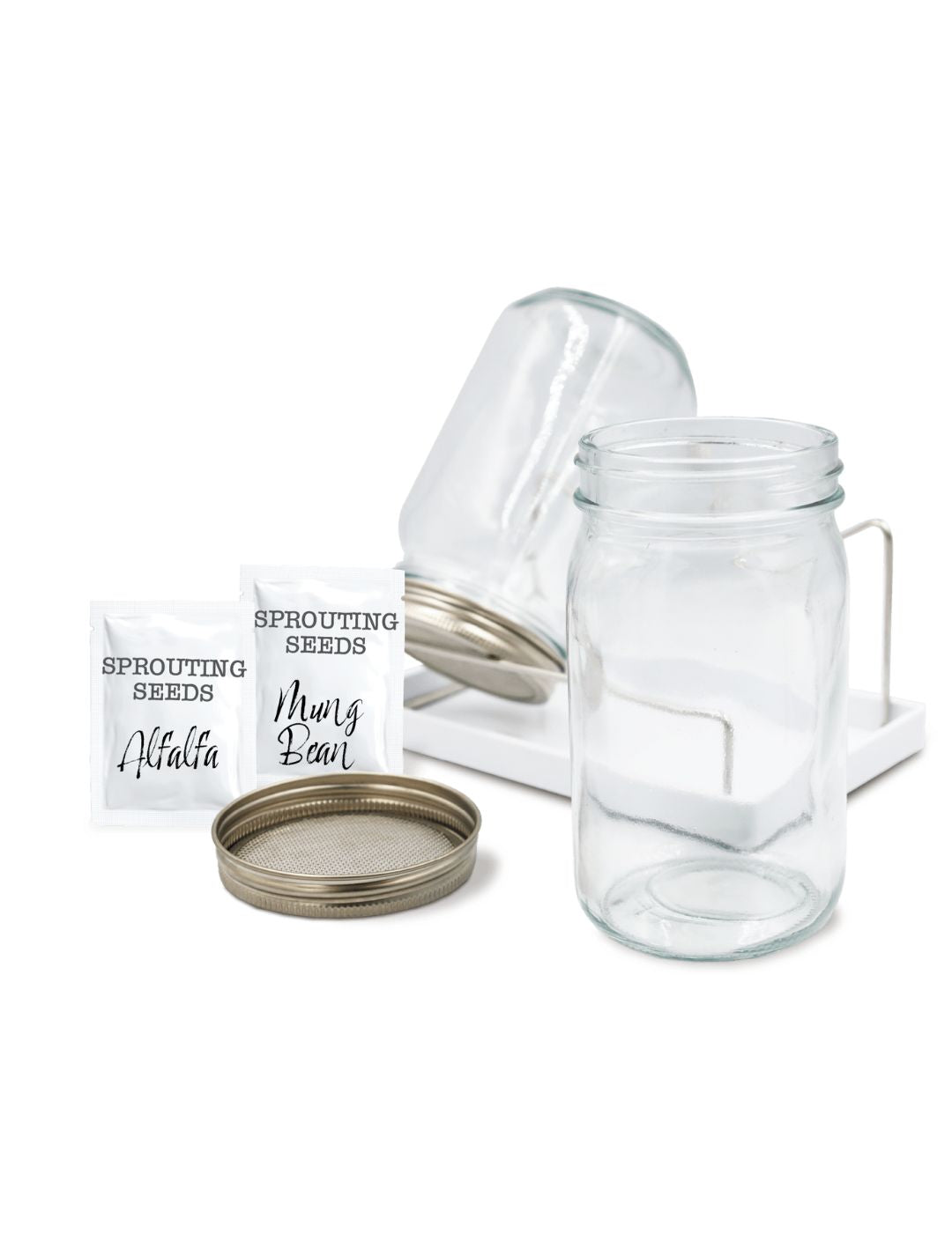 Mr Fothergill's Twin Sprouter Jar Grow Kit