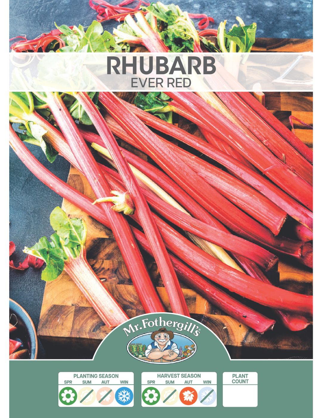 Rhubarb Ever Red (Crown)