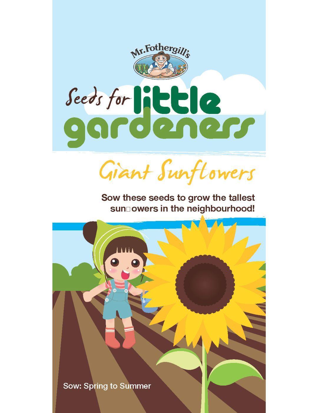 Little Gardeners Giant Sunflower