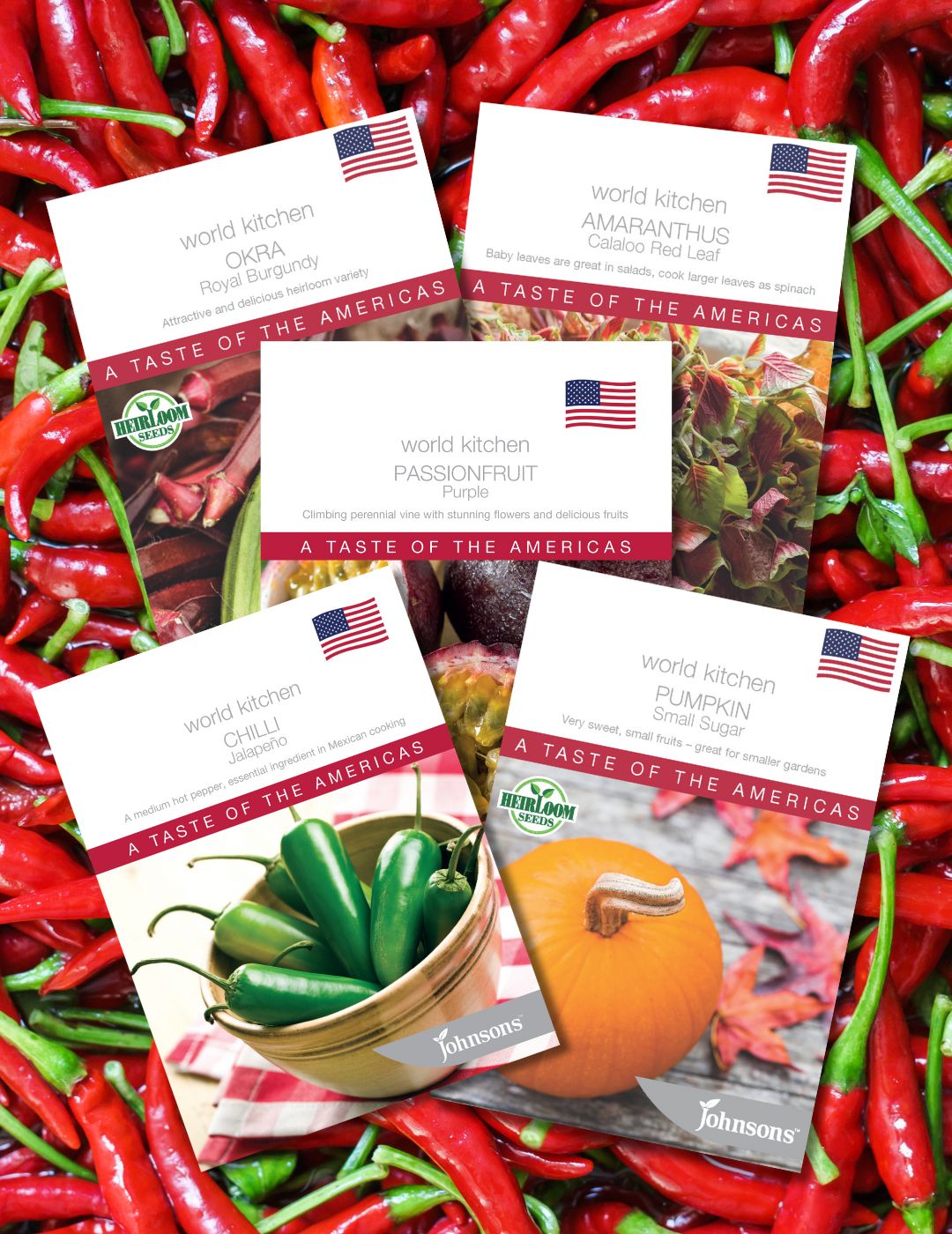 Flavours of America Seed Bundle