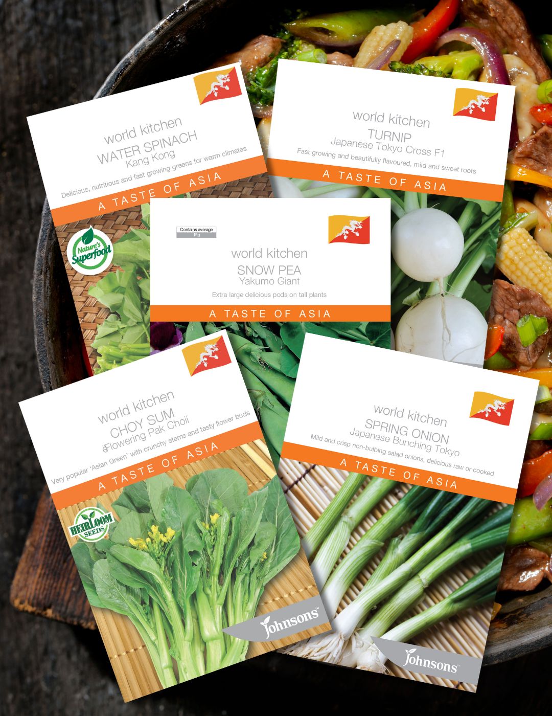 Stir-fry Favourites Seed Bundle