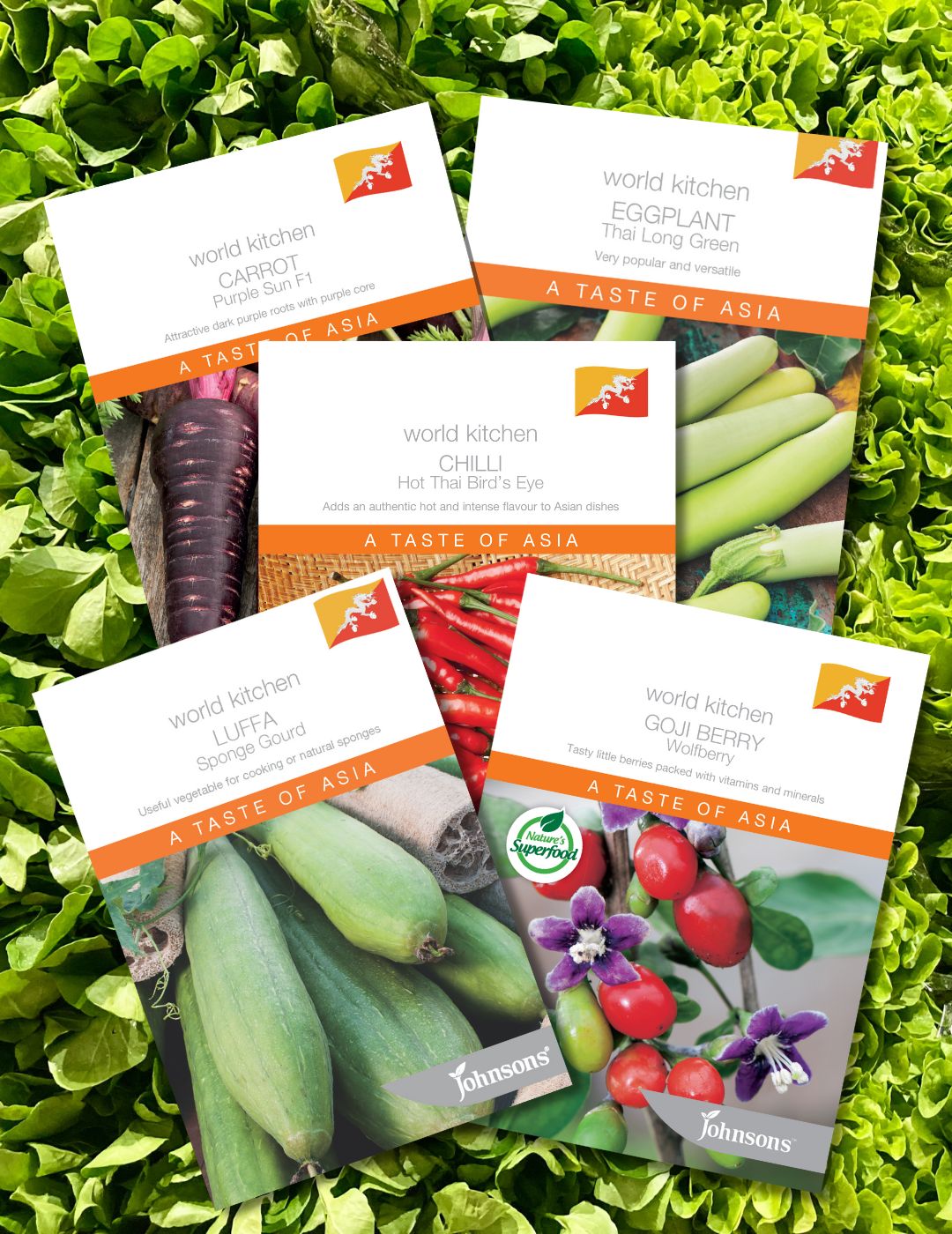 Flavours of Asia Seed Bundle