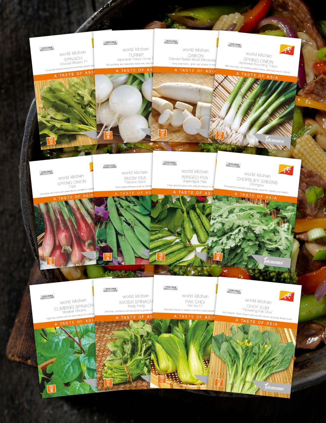 Stir-fry Favourites Seed Bundle