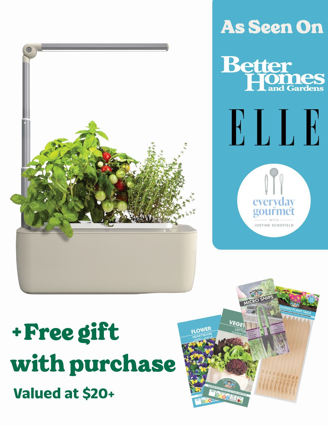 HydroGarden CLASSIC Plus As Seen On TV Bundle