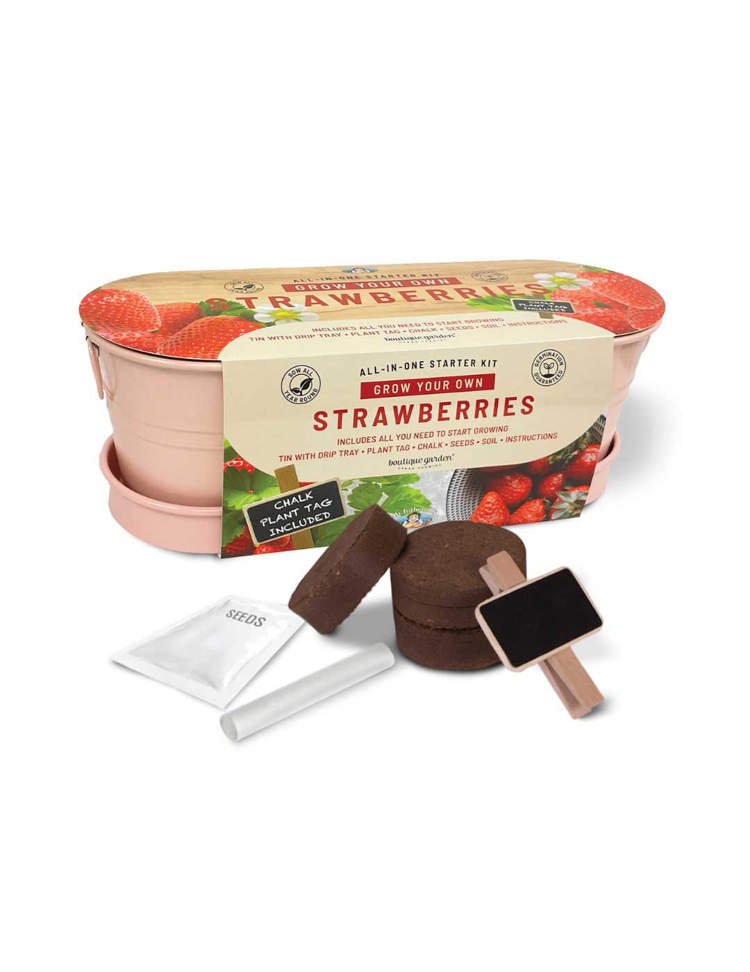 Strawberry - Windowsill Tin