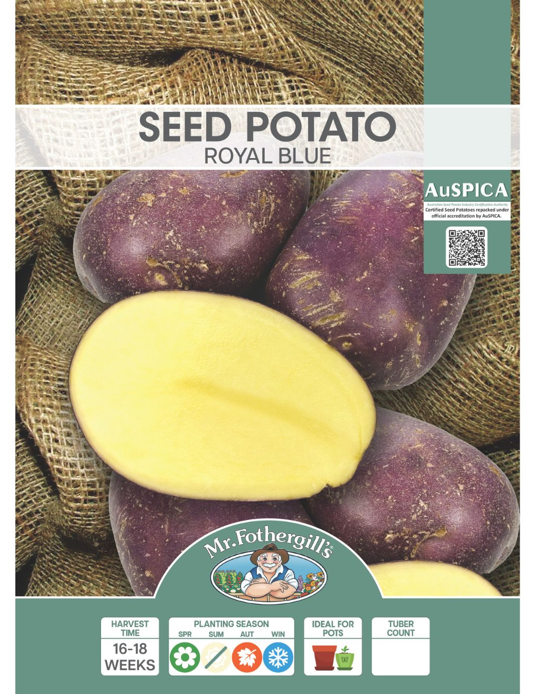 Potato Royal Blue 1kg bag