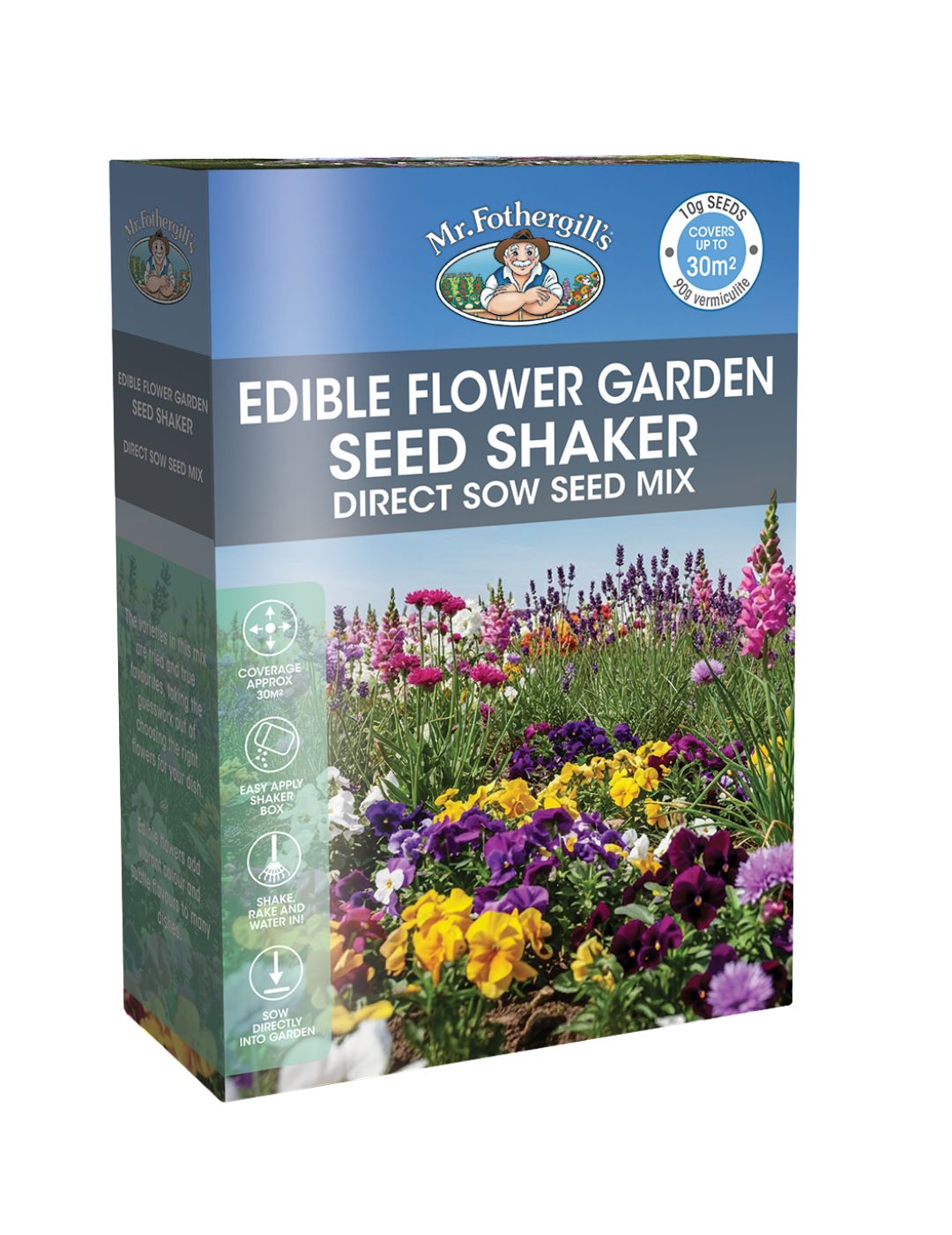 Edible Flower Garden Seed Shaker