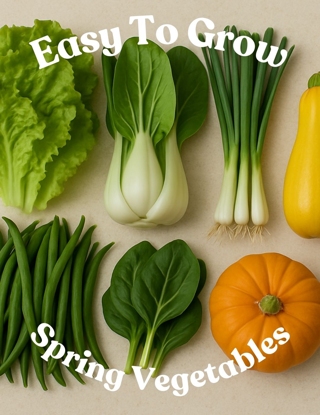 Easy To Grow Spring Vegetable Seeds Bundle