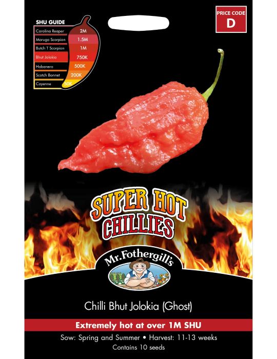 Super Hot Chilli Bhut Jolokia (Ghost)