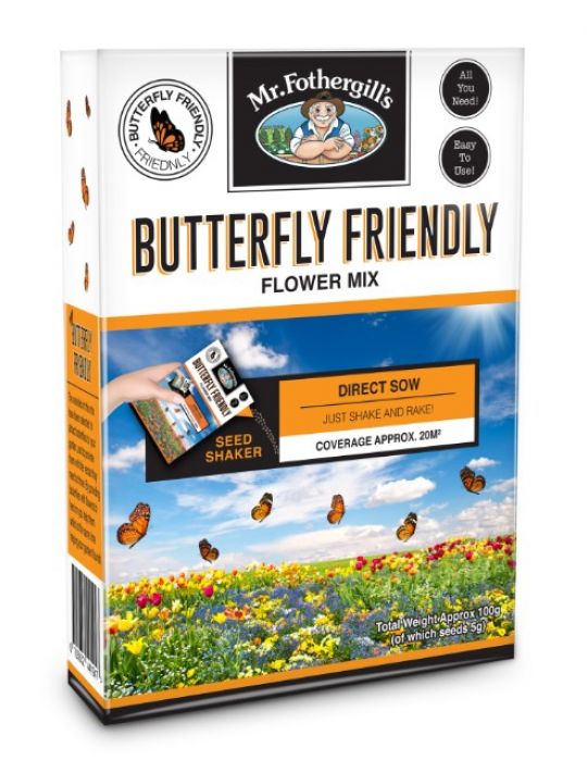 Butterfly Friendly Flower Mix Shaker