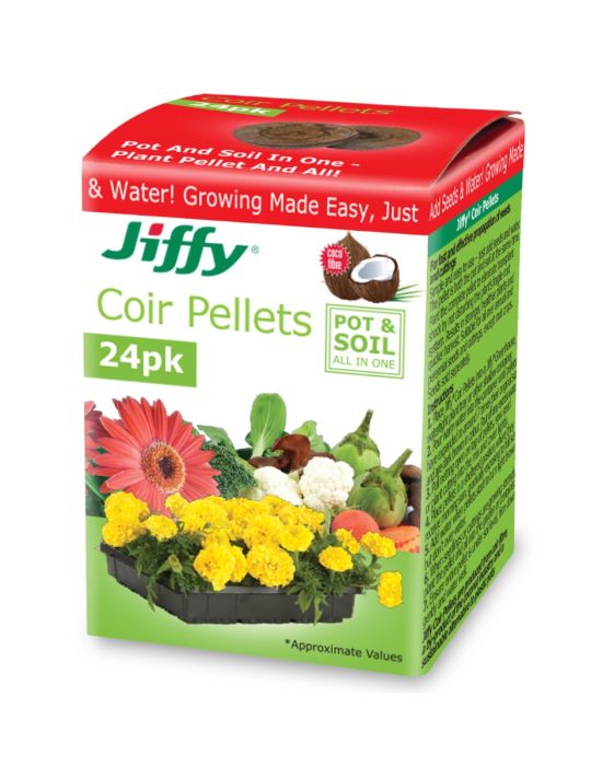 Jiffy Coir Pellets (box of 24)