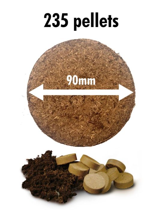 Jiffy Quick Soil Mix 90mm Peat Pellets - 235 Bulk Pack