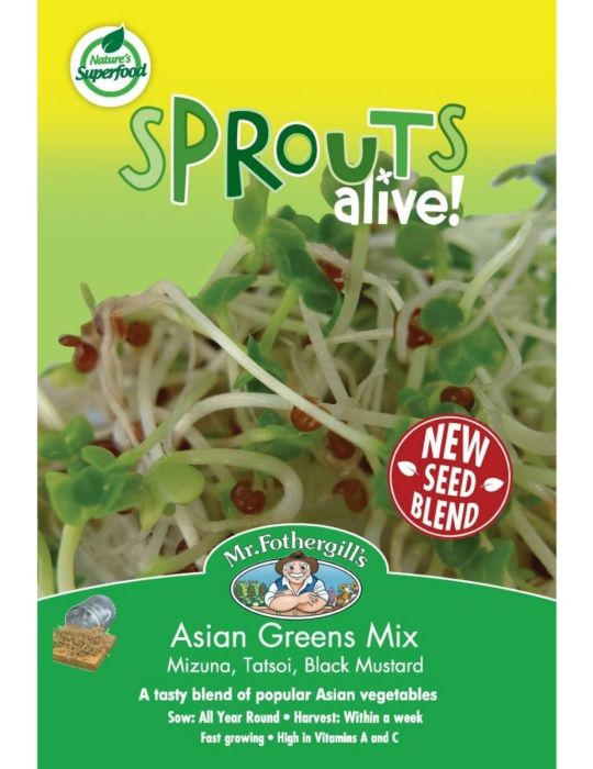 Sprouts Alive Asian Greens Mix 