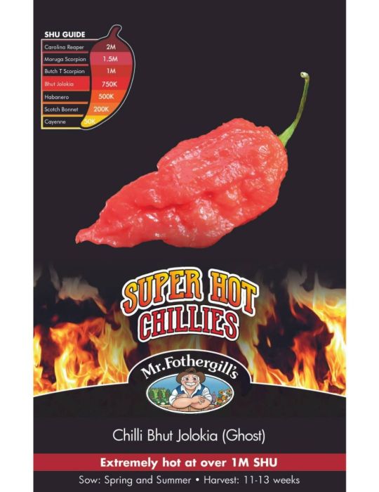 Super Hot Chilli Bhut Jolokia (Ghost)